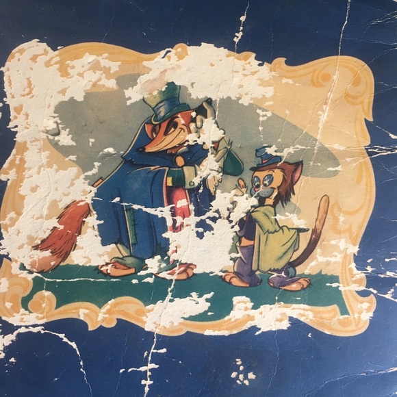 WALT DSNEY’S VINTAGE 1939 PINOCCHIO STORYBOOK - Picture 8 of 16